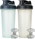 - Shaker Bottles for Protein Mixes, 28 Oz, 2 Pack, 2 Colors, Protein Shaker Bottle with Wire Whisk Ball, Shaker Cup, Mixer Bottle, Protein Shake Bottles, Protein Bottle, Protein Shake Bottle